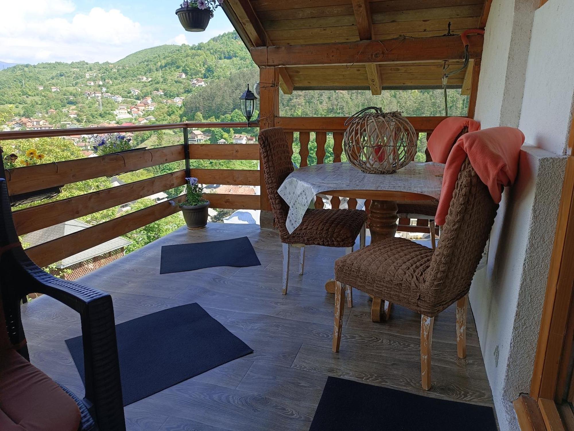 Privatni Smjestaj Kurtalija Otel Jajce Dış mekan fotoğraf